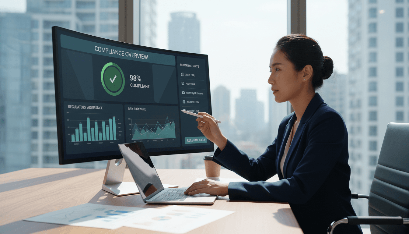 Data analytics compliance dashboard