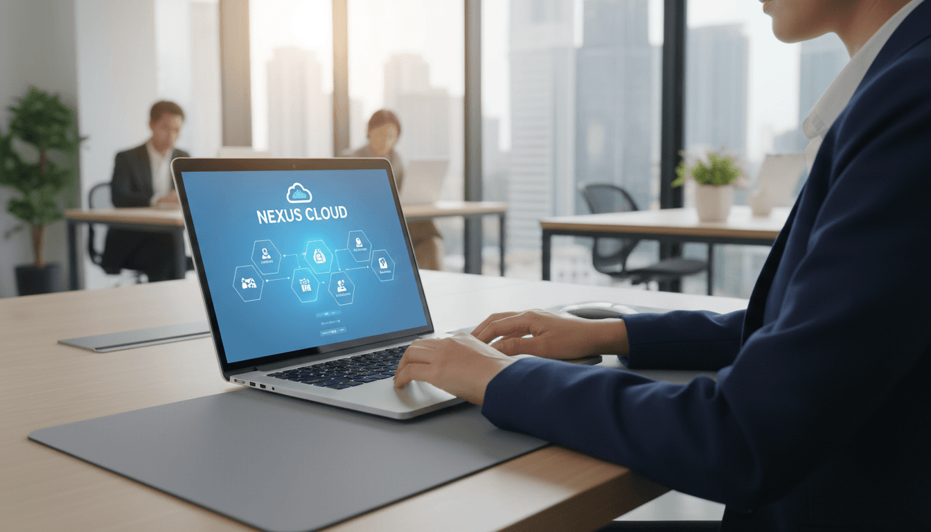SaaS platform interface and cloud-based operations