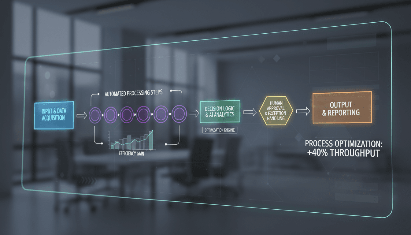 Workflow automation diagram