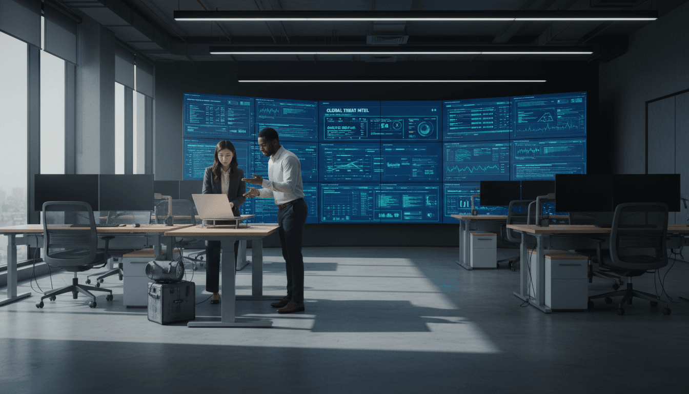 GlobalinkIT team collaborating on secure IT solutions